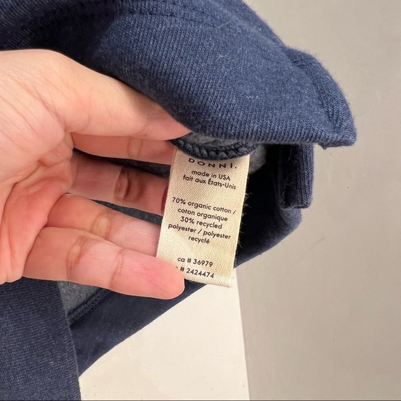 DONNI. eco fleece roll shorts - Picture 8 of 8